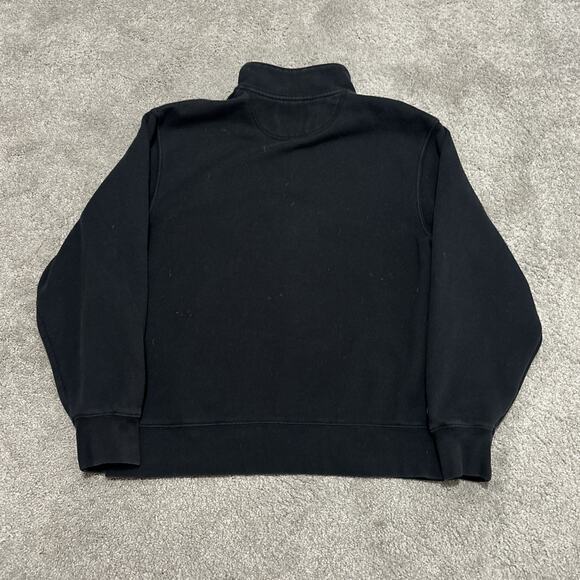 Vintage UMBC Black Size M 1/4 Zip Sweatshirt Retrievers JanSport - Picture 6 of 6